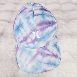 🕊️ *NWOT* Hurley Tie-Dye Trucker Hat